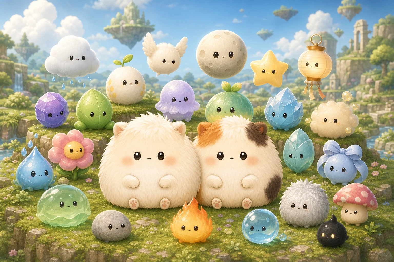 これから登場するさまざまなオリジナルデジタル生命体